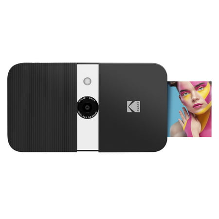 KODAK Smile Instant Print Digital Camera – Slide-Open 10MP Camera w/2x3 Zink Printer, Screen, Fixed Focus, Auto Flash & Photo Editing –