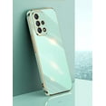 thumbnail image 2 of Compatible with Galaxy A51 4G Case Cover Cute Full Camera Lens Protection &Luxury Electroplate Plated Shockproof Edge Bumper TPU Protective Phone Cases for Samsung Galaxy A51 4G-Light Green, 2 of 16