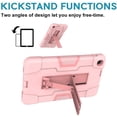 thumbnail image 6 of GoldCherry Case for Samsung Galaxy Tab A 8.4 SM-T307 (2020 Released),Hybrid Heavy Duty Shockproof Armor Rugged Full-Body Protective Case Cover for Samsung Galaxy Tab A 8.4 Inch T307(Rose Gold), 6 of 6