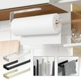 Paper Towel Holder Under SelfAdhesive or Drilling Paper Towel