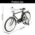 thumbnail image 5 of SDFGTstore Antique Bicycles Model Ornament Old Fashioned Mini Bike Figurine Collections, 5 of 15