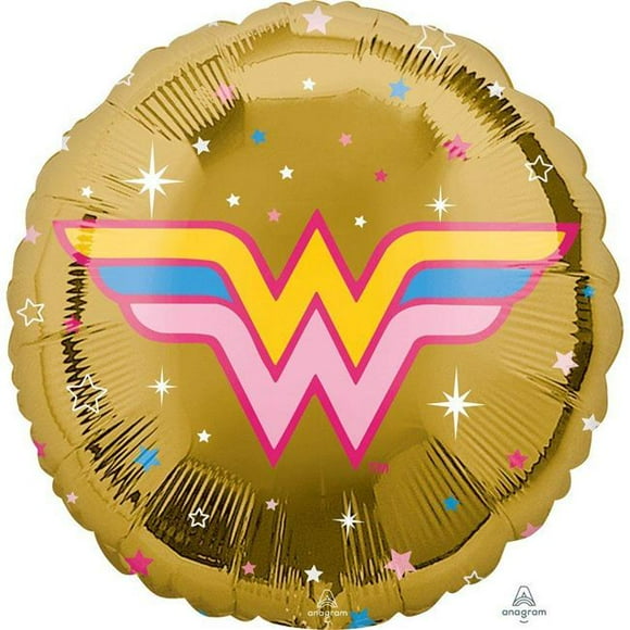 Mayflower Distributing 641923 17 in. Woman Wonder Foil Balloon