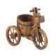 thumbnail image 1 of Silla de jardín de madera Wagon Wheel AEWholesale 10015793, 1 of 2