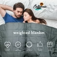 thumbnail image 7 of Catalonia Classy Adult Weighted Blanket 12LBS 80’’x60’’ Soft Microfiber for Individual Between 190-240lbs Sleepers Adult, 7 of 7