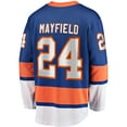 thumbnail image 3 of Men's Fanatics Scott Mayfield Royal New York Islanders Breakaway Jersey, 3 of 3