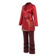 thumbnail image 4 of Red Halloween Costumes for Women Rise of Red Cosplay 3Pcs, Jacket, Skirt and Pants Outfit, Dress-Up Apparel for Anime Themed Party Events, 4 of 7