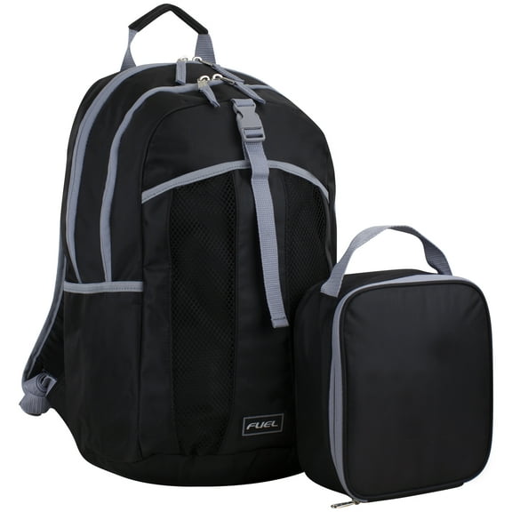 Fuel Backpack & Lunch Bag Bundle, Black