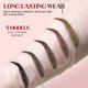 thumbnail image 5 of Pluma para cejas tipo microblading LECDOA 2026 de 4 puntas, resistente al agua, café oscuro, 5 of 6