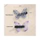 thumbnail image 3 of Mezcla Mariposa Pasador Moños Para Niñas Moda 3d 12 Pzs, Colores, 3 of 5