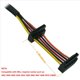 thumbnail image 3 of 3X HDD Cable de AlimentacióN de ÁNgulo Recto de 15 Pines X2 A Mini Adaptador ATX de 6 Pines para 3653 Compatible con 3650 Serie, 3 of 7
