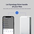 thumbnail image 4 of Synology Disk Station DS223J - Servidor NAS - SATA 6Gb/S - RAID 0, 1, JBOD - RAM 1 GB - Gigabit Ethernet - Soporte iSCSI, 4 of 5