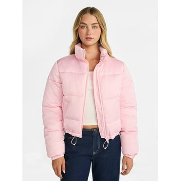 No Boundaries Puffer Jacket, Women's