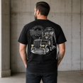 thumbnail image 3 of Stay Loaded Truck Graphic T-Shirt, Retro Big Rig Trucker Tee, Unisex Classic Fit, 3 of 9