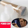 thumbnail image 3 of Tennis Racket Cover 360 Degree Shockproof Racket Power Cap Silicone Energy Sleeve Grip Accessories, 3 of 7
