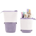 thumbnail image 1 of Clearance, Pen Pencil Telescopic Holder Stationery Case Corduroy Stand-up Transformer Bag, 1 of 3