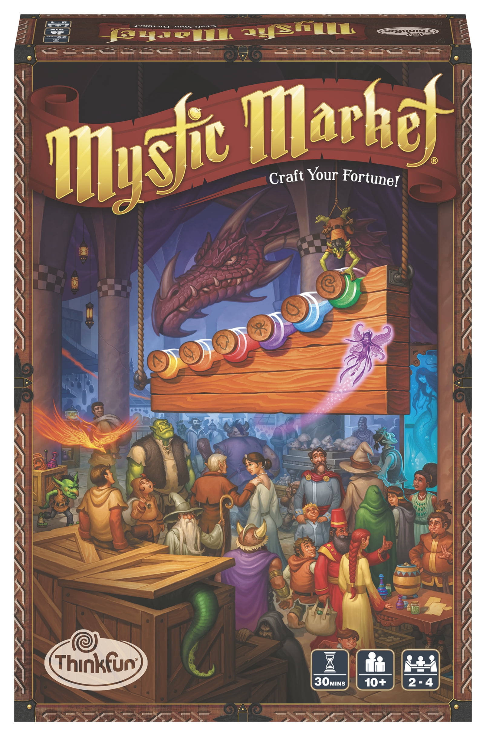 ThinkFun Mystic Market Board Game