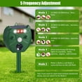G·PEH Ultrasonic Animal Repellent Outdoor Waterproof Animal Deterrent