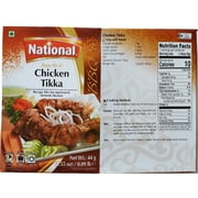 National Chicken Tikka For Marinated Skewed Chicken 44g