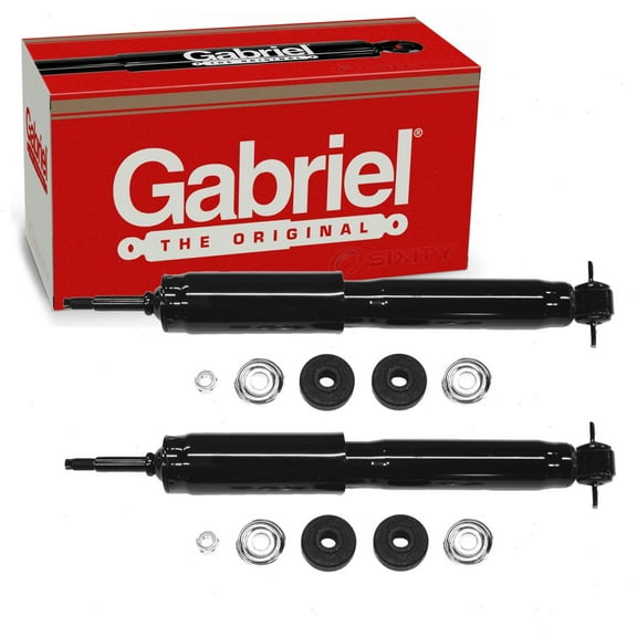 2 pc Gabriel 61611 ProGuard Shock Absorbers for Spring Strut Steering Suspension Shocks Struts Fits select: 1997-2003 FORD F150, 1996-1999 FORD F250