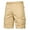 Khaki, variant on cllios Men's Cargo Shorts Big and Tall Multi Pockets Shorts Work Work Shorts Running Workwear Cargo Shorts