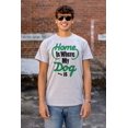 thumbnail image 4 of Home Where Dog Pet Owner Canine Love Plus Size Crewneck Graphic Tee Shirt Brisco Brands 5X, 4 of 5