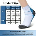 thumbnail image 3 of Destyer 1/2/3/5 2pack/lot Comfortable And Supportive Womens Compression Socks For Foot Relief Foot Compression Socks blue L/XL 1 Pc, 3 of 6