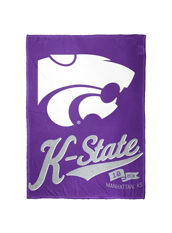 The Northwest Company Purple Kansas State Wildcats Era Silk Touch Throw Blanket - OSFA