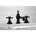 thumbnail image 3 of Kingston Brass KC7060BX English Country 8 in. Widespread Bathroom Faucet, Matte Black, 3 of 5