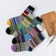 thumbnail image 1 of 5 pares de calcetines de lana, calcetines térmicos para mujer, calcetines cálidos de invierno para mujer, calcetines de punto gruesos, calcetines de invierno para mujer, coloridos, 1 of 5