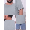 thumbnail image 7 of DARING DIVA Men's 100% Cotton Short Sleeves T-Shirt XL Light Gray, 7 of 7