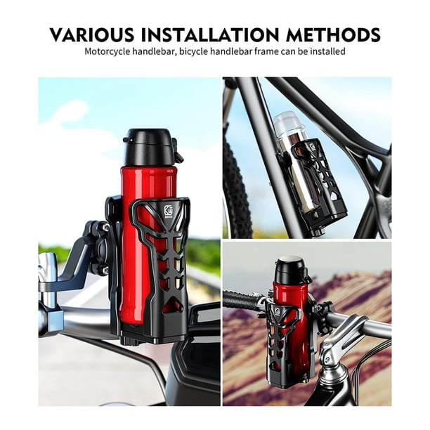 Soporte Universal para bebidas de motocicleta, portavasos para bicicleta, soporte para botella de agua