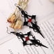 thumbnail image 4 of Pendiente de cruz gótica, aretes góticos, regalo de joyería de año nuevo de Navidad para mujeres JAMW Sencillez, 4 of 5