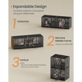 thumbnail image 4 of Jaula para perros SONGMICS HOME Heavy-Duty XL para perros grandes, color negro, 4 of 6