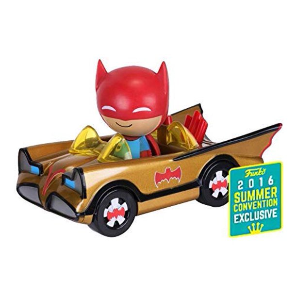 Funko Dorbz Ridez DC Batman Classic TV Series Batmobile with Batman #001  [Gold] Exclusive 