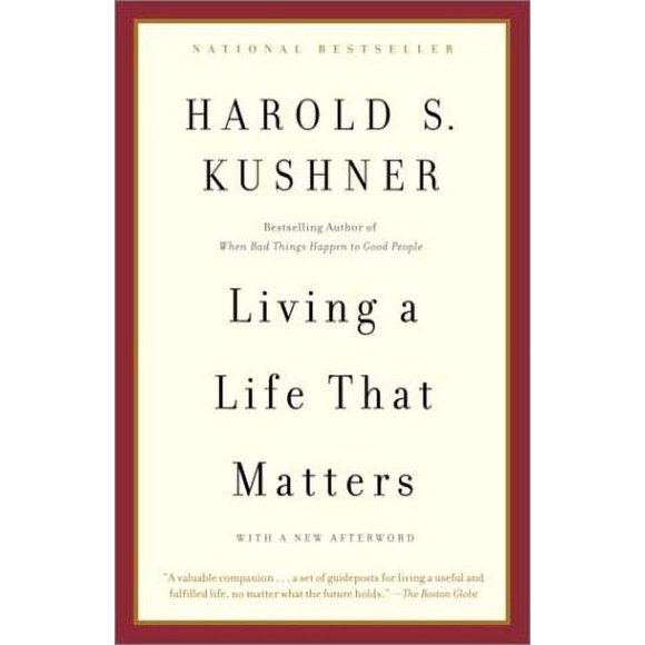 Living a Life That Matters 9780385720946 Used / Pre-owned
