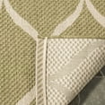 thumbnail image 5 of SAFAVIEH Courtyard Linnet Geometric Indoor/Outdoor Area Rug, Green/Beige, 4' x 5'7", 5 of 6