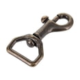 thumbnail image 3 of 45 1/2" Antique Brass, Swivel Bolt Snap, Solid Brass-LL, 3 of 4