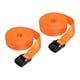 thumbnail image 4 of 2 correas de amarre con hebilla de leva ajustable, correas de amarre portátiles Naranja, 4 of 9