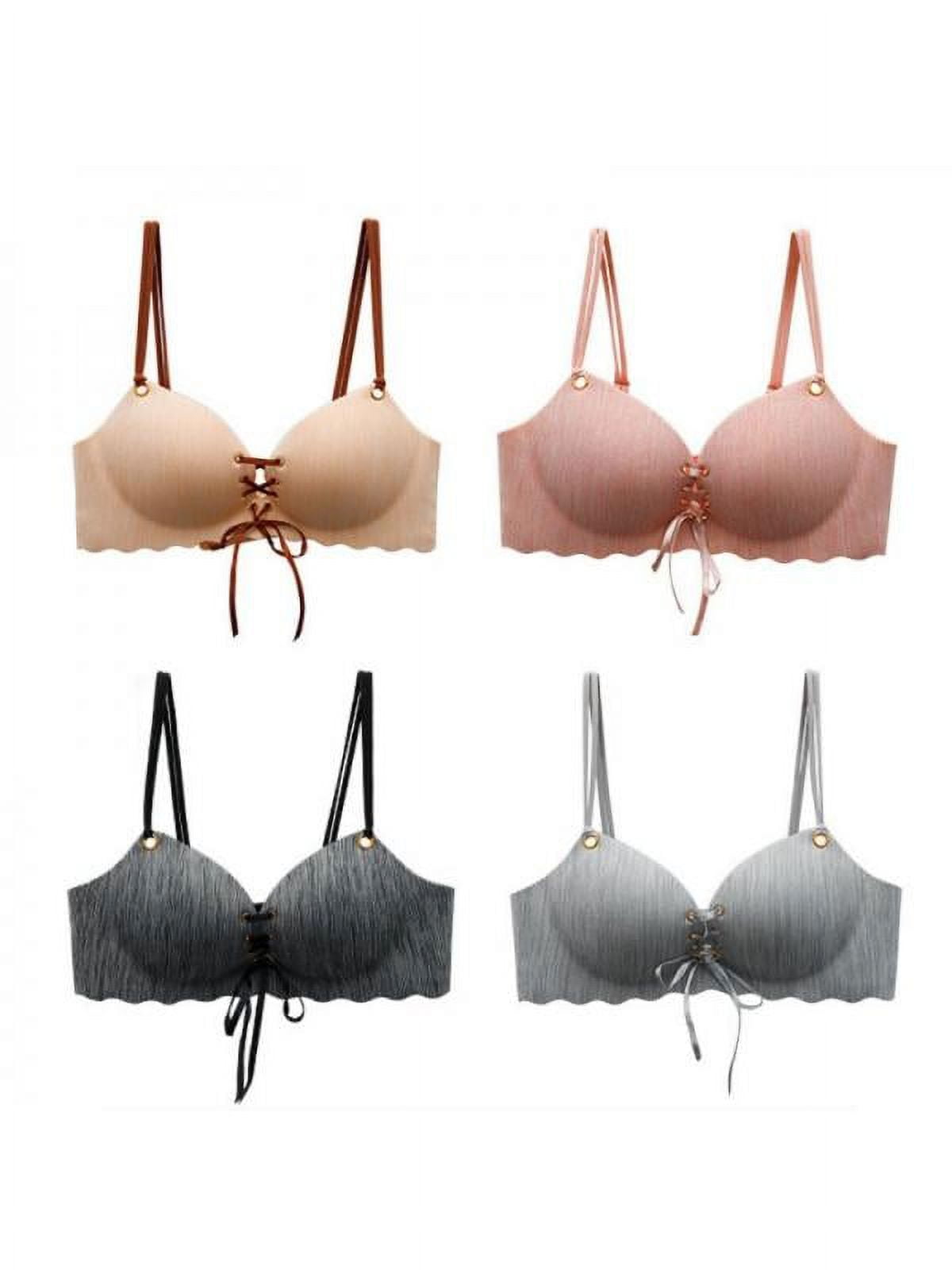 Logirlve Seamless Sexy Bras For Women Fashion Push Up Bra Wire Free  Lingerie 3/4 Cup Bralette Cotton Underwear Brassiere