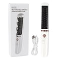 thumbnail image 2 of Peine Alisador De Pelo Cepillo 3 Niveles Temperatura Ajustable Anti Escaldaduras USB Recargable Inalámbrico Portátil Alisador Peine, 2 of 7
