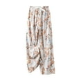 thumbnail image 2 of Runfenguu Baseball Pants Youth, Baggy Pants Women Women'S Elastic Waist Leisure Home Furnishings Printed Pants, 2 of 3