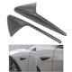 thumbnail image 3 of 2 uds cubierta de protección de cámara lateral para Tesla modelo 3 modelo Y 2021 piezas de accesorios exteriores de vehículo ABS decorativo - Negro mate Sunnimix Protección lateral de la cámara, 3 of 8