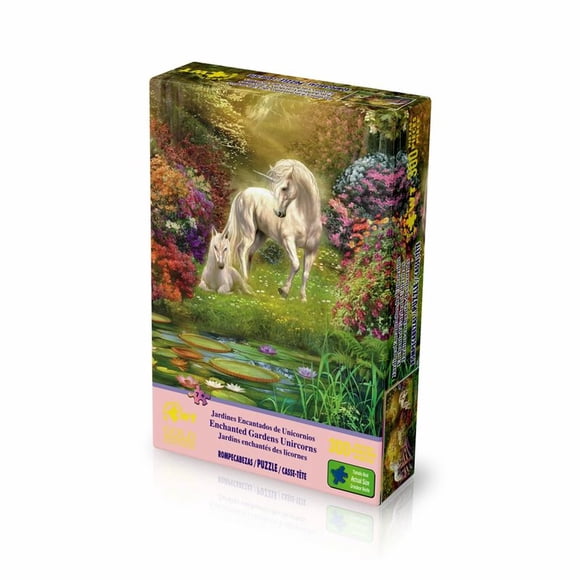 Rompecabezas WuundenToy Gold Edition 300 Pzs Jardines Encantados de los Unicornios 0513