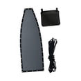 thumbnail image 3 of figatia Hanging Lounge Chair Replacement Fabric Yard Patio for Curved Chaise Hammock with Side Pouch, 3 of 8