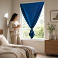 thumbnail image 5 of Talqzovs Blackout Curtains，Bedroom Curtains，Darkening Curtains for Bedroom Living Room Decoration Uncomplicated Installation 60×40in, 5 of 7