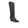 thumbnail image 2 of Corral Boots Womens Stitch Pattern Embroidered Snip Toe Zippered Cowboy  Mi, 2 of 5