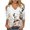 Blue ②, variant on Dvprdro Women's Casual 3/4 Sleeve Off-Shoulder Tops Trendy V-Neck Solid Cut Out Comfortable Stylish Tops for Women Light Purple XL