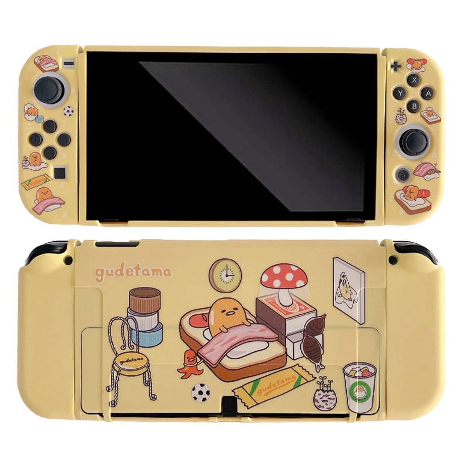 Case Compatible with Nintendo Switch OLED, Dockable Soft Protective Case Cover for Nintendo Switch OLED
