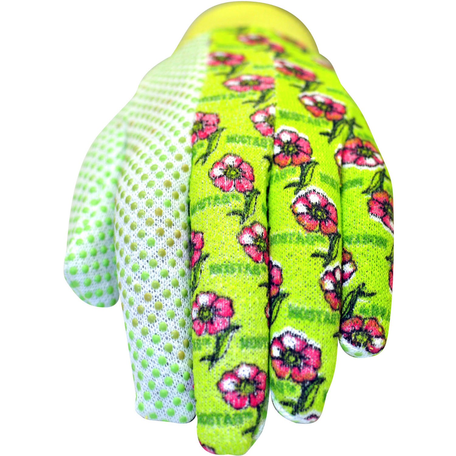 G & F Women's Garden Gloves, 3 Pairs, Cotton Jersey photo 2