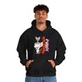 thumbnail image 4 of 90s Nostalgia Retro Cartoon Hoodie, Pinky and the Brain Hooded Sweatshirt, 4 of 5